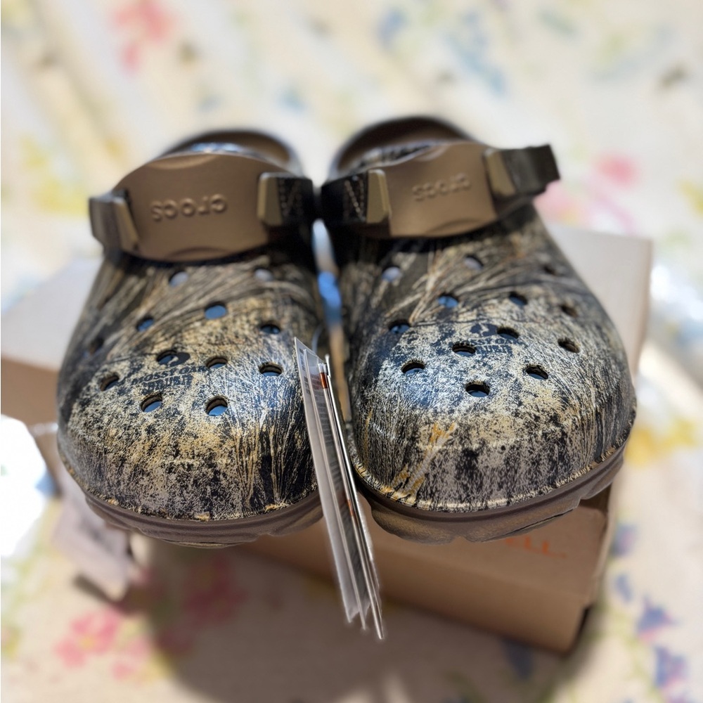 Camo Crocs heavy duty